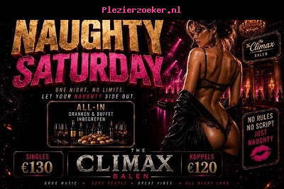 Zat 17/10 Naughty Saturday!! 20u / 03u