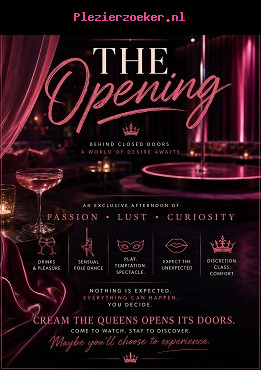 Cream the Queens - Is Live - First Party Is on 17 September