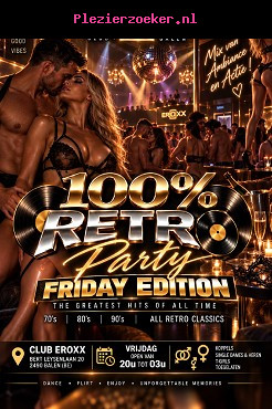 Nieuw!! Retroxx Party on Friday!!