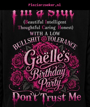 Gaëlle's Birthday Party Donderdag 02 Juli van 12u tot 17u...