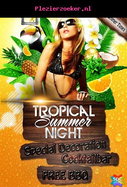 Tropical Summer Party + Bbq on Friday!