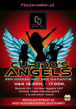 Cupidos Angels Dinsdag 18/8 van 12u tot 17u