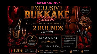 Ma 02/11 Exclusive Bukkake Edition