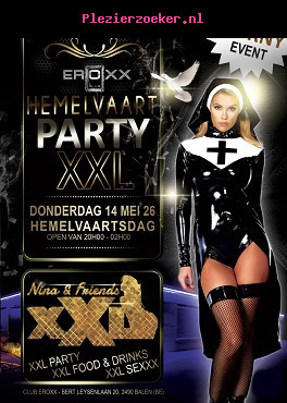 Hemelvaart Extra Avond Party!