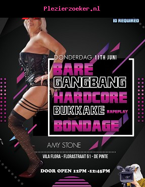 Bare Anal Bukkake Fanbang Amy Stone 50, - Donderdag 11juni Filmed Edition