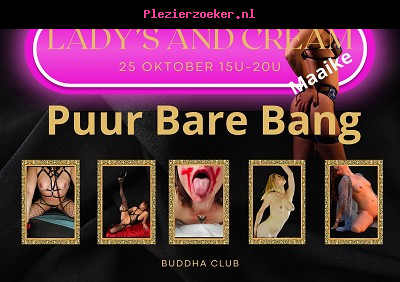 Lady's and Cream Zondag 25 Oktober 15u met Newbies en Maaike