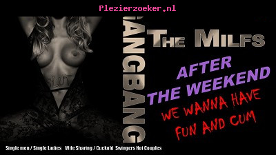 Maandag 27 Juli "after the Weekend" Nieuw Sletje Britt!!