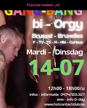 Gang Bang Orgie Brussel Deze Dinsdag .....