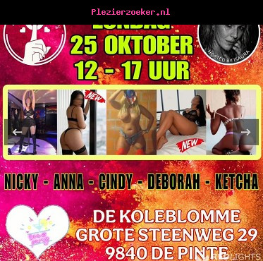 Zondag 25 Oktober / De Pinte / 12 tot 17 Uur