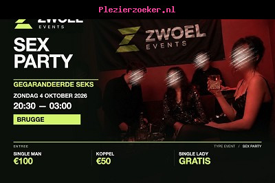 Nieuwe Gangbang Feestjes in de Agenda!