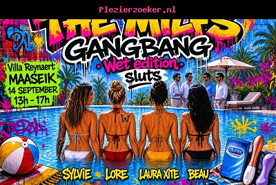 Vandaag 14 Sept. the Milfs 13u / 17u met " Extra Dame ...new Slut Lily"