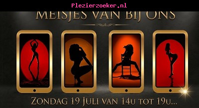Zondag 19 Juli van 14u tot 19u...