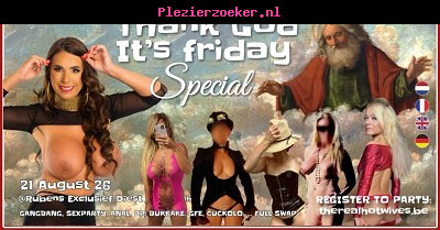 Thank God Its Friday 21 Augustus