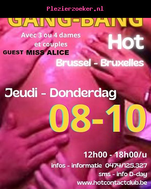 Gang Bang Donderdag 8 Oktober Brussel
