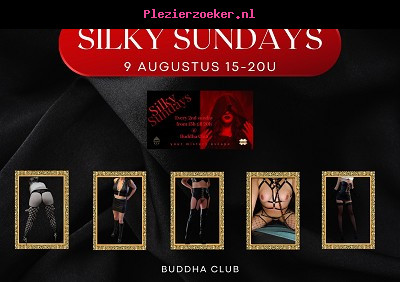 Silky Sundays Zondag 11 Augustus 15u met Alle Geile Kinky Sluts + Veel Koppels