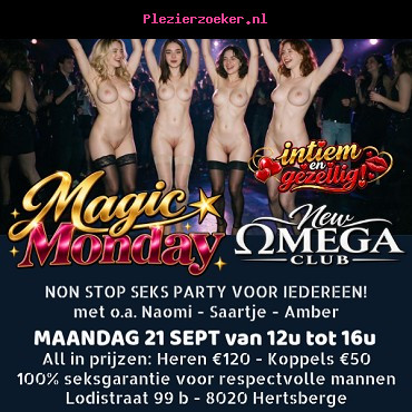 Magic Monday Gangbang met 3 Geile Vlaamse Dames Vanaf 12u