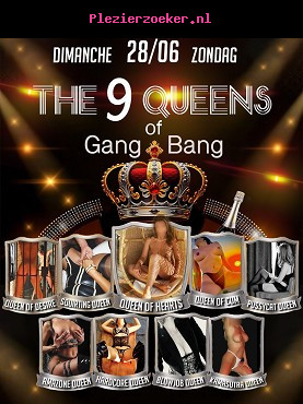 Bunga Bunga & the 9 Queens of Gbã‚ ….zondag 28 Juni in 2 Be Club van 15 tot 20u