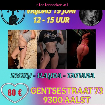 Vrijdag 19 Juni / Aalst / 12 tot 15 Uur