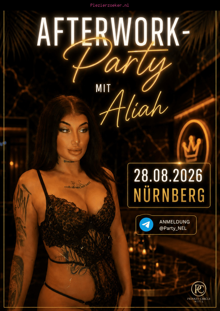 Afterwork-feest met Aliah