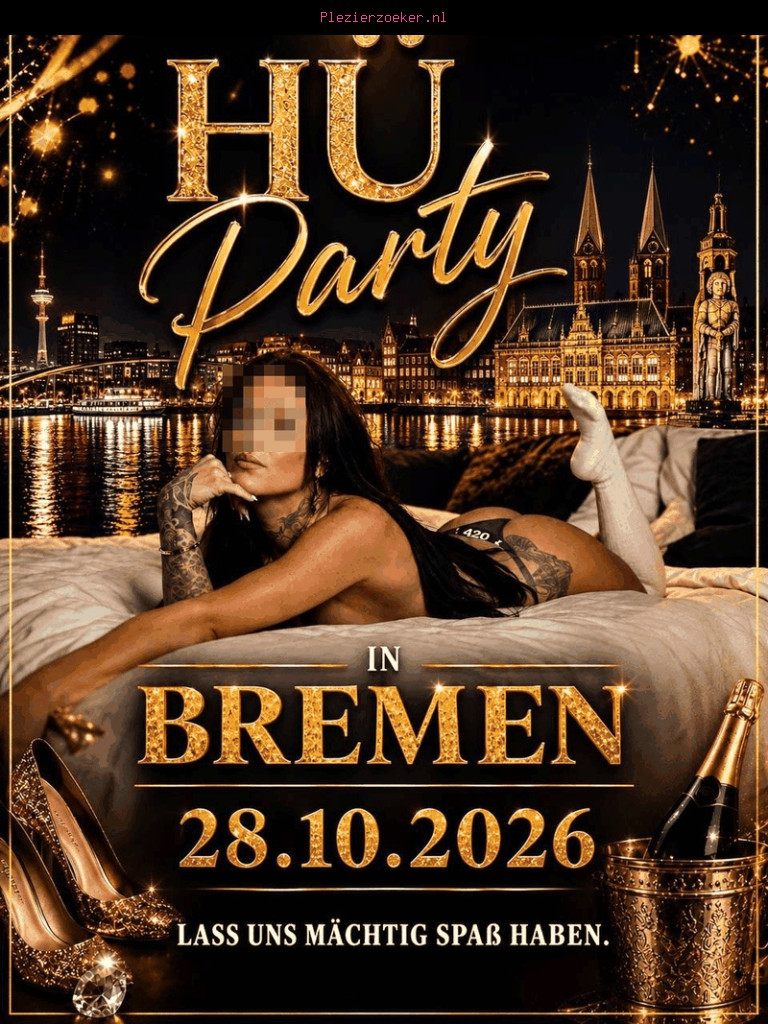 🔥 de Squirtinqueen Laura in Bremen op 28.10 🔥