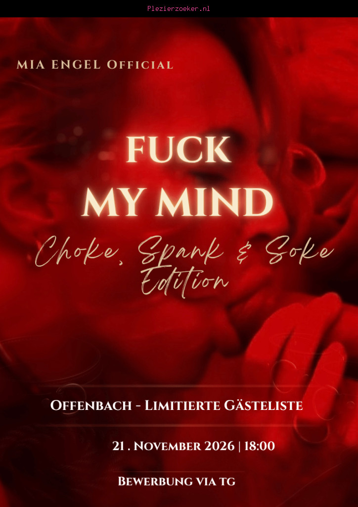 Gangbang: Fuck My Mind - Ahh Ohh-Choke, Spank & Soke Editie - Door Mia Engel Official