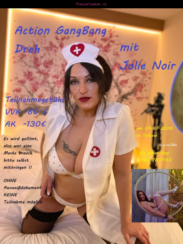 GB Draai in Teltow bij Berlijn met pornoster Jolie Noir