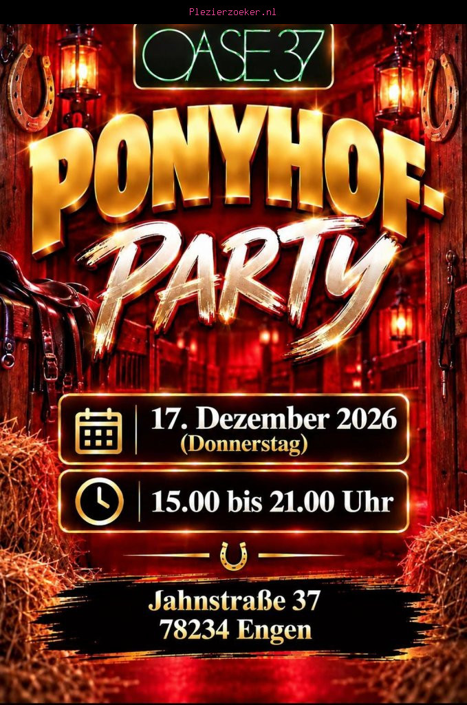 Ponyboerderij-feest (Fokmerriemarkt)