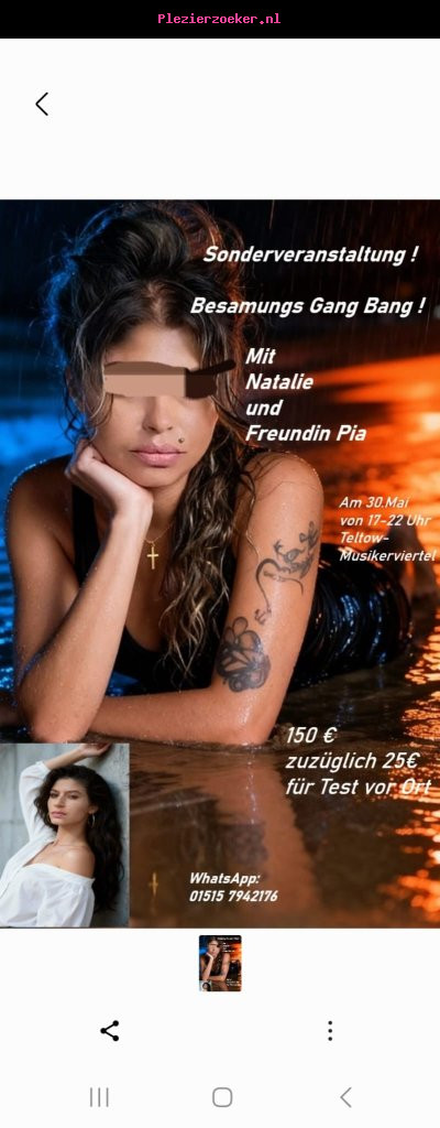 Sonderveranstaltung mit Natalie und Pia